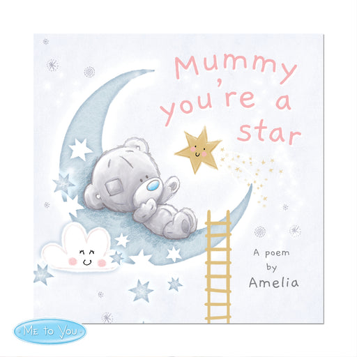 Personalised Tiny Tatty Teddy Mummy You're A Star, Poem Book - The Gift Cabin UK