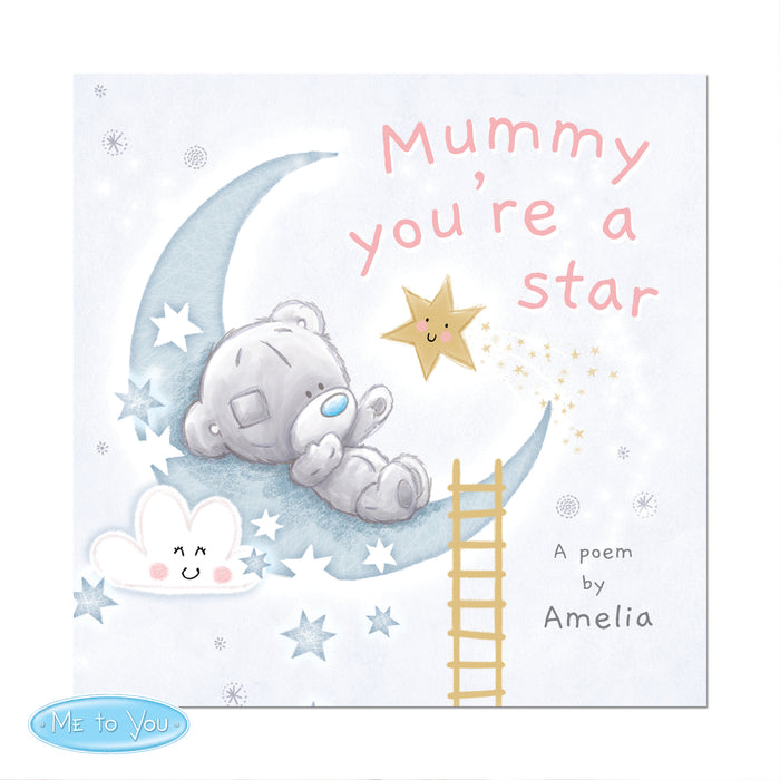 Personalised Tiny Tatty Teddy Mummy You're A Star, Poem Book - The Gift Cabin UK