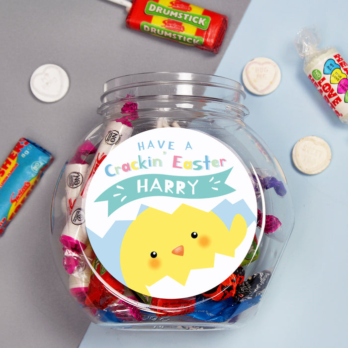 Personalised Have A Cracking Easter Sweets Jar - The Gift Cabin UK