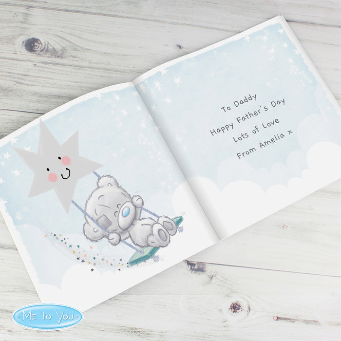 Personalised Tiny Tatty Teddy Daddy You're A Star Poem Book - The Gift Cabin UK