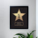 Personalised Star Award Black Framed Print - The Gift Cabin UK