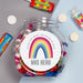 Personalised Rainbow Sweet Jar - The Gift Cabin UK