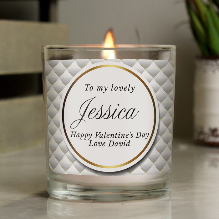 Personalised Opulent Scented Jar Candle