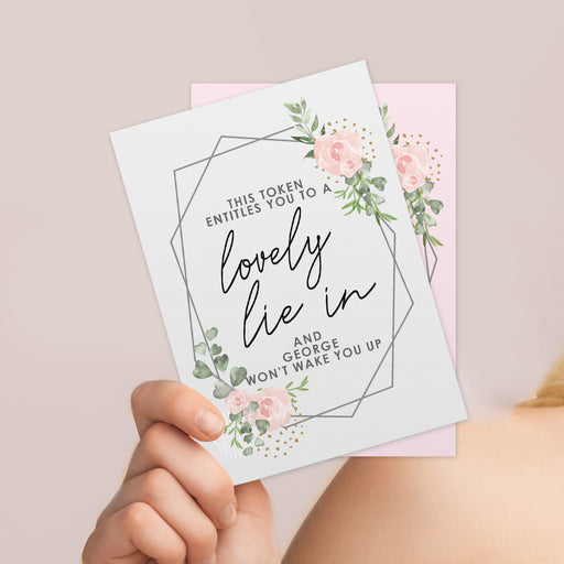 Personalised Mothers Day Voucher Cards - The Gift Cabin UK