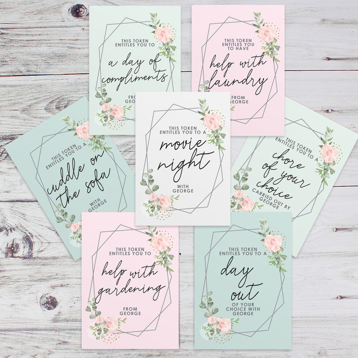 Personalised Mothers Day Voucher Cards - The Gift Cabin UK