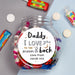 Personalised To the Moon and Back Sweet Jar - The Gift Cabin UK