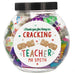 Personalised Cracking Teacher Sweet Jar - The Gift Cabin UK