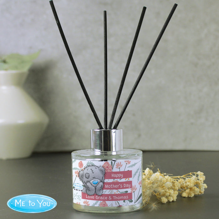 Personalised Me To You Floral Reed Diffuser - The Gift Cabin UK