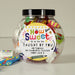 Personalised Shape Little Minds Sweet Jar - The Gift Cabin UK