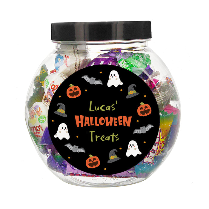 Personalised Halloween Sweets Jar - The Gift Cabin UK