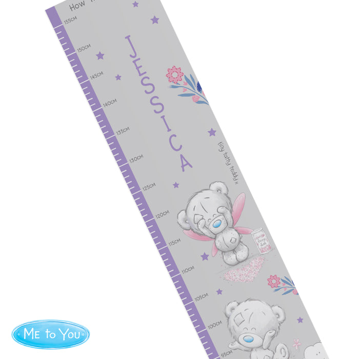 Personalised Tiny Tatty Teddy Unicorn Height Chart - The Gift Cabin UK