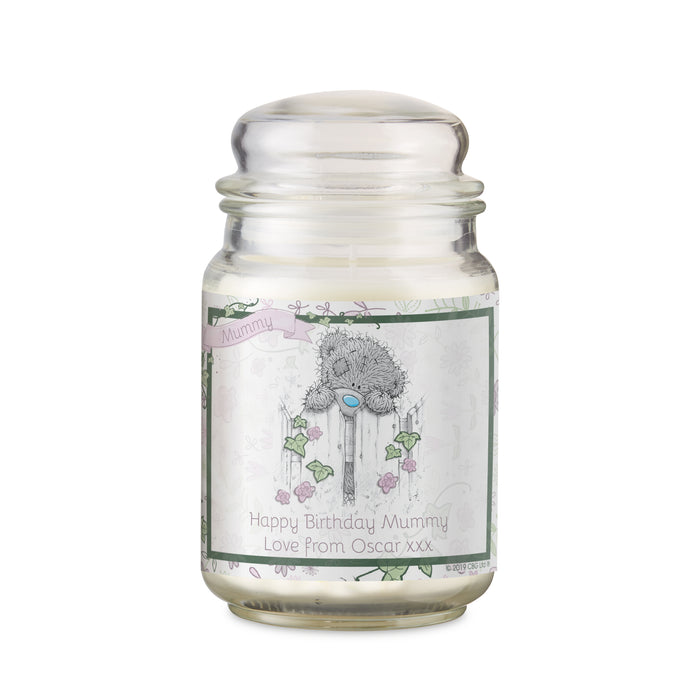 Personalised Me to You Secret Garden Large Candle Jar - The Gift Cabin UK