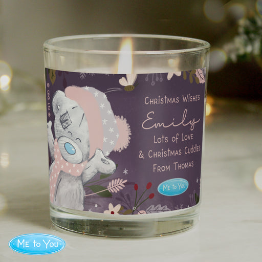 Personalised Me to You Cosy Winter Candle Jar - The Gift Cabin UK