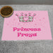 Personalised Pink Princess Pet Bowl Mat - The Gift Cabin UK