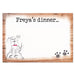 Personalised Scribble Dog Pet Bowl Mat - The Gift Cabin UK