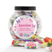 Personalised Butterfly Sweets Jar - The Gift Cabin UK