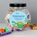 Personalised Dinosaur Sweets Jar - The Gift Cabin UK