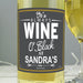 Personalised Wine O'Clock White Wine - The Gift Cabin UK