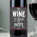 Personalised Wine O'Clock Red Wine - The Gift Cabin UK