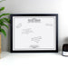 Personalised Occasion Black Signing Framed Print - The Gift Cabin UK