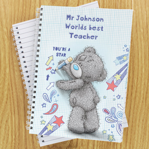 Personalised Me to You Teacher A5 Notebook - The Gift Cabin UK