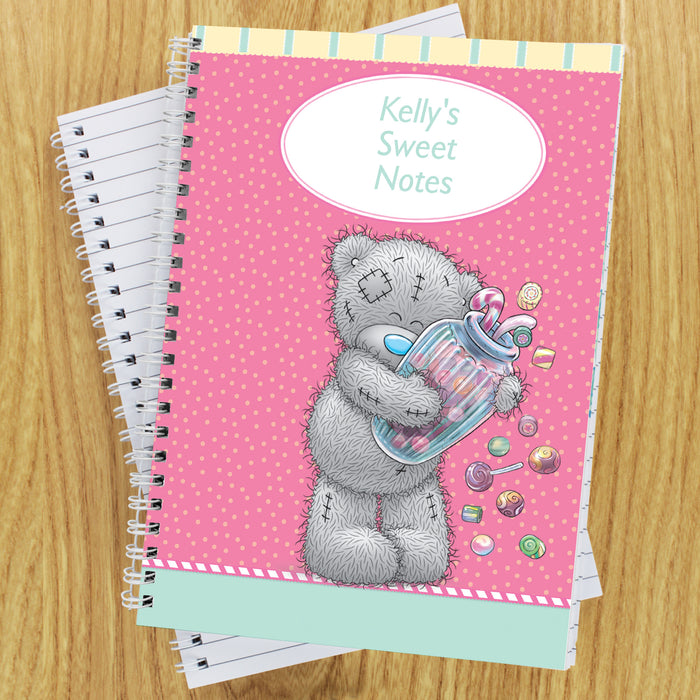 Personalised Me to You Candy Girl A5 Notebook - The Gift Cabin UK