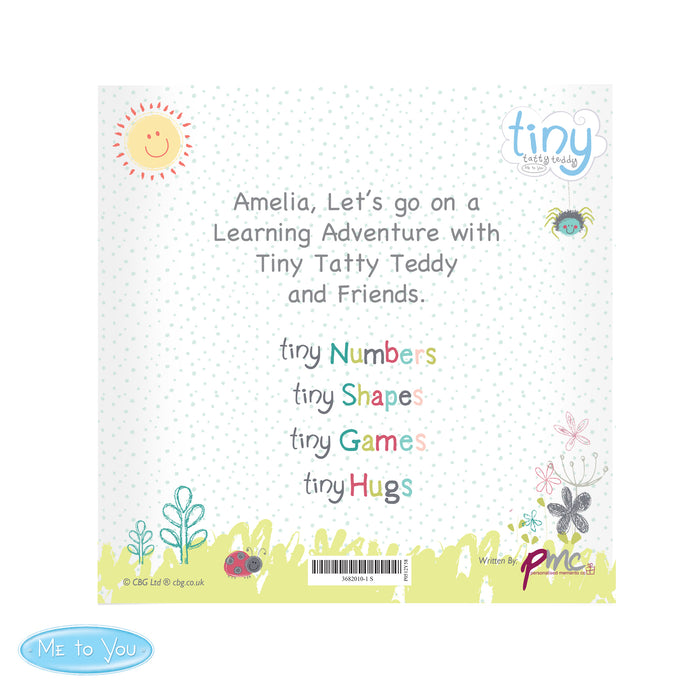 Personalised Tiny Tatty Teddy Learning Adventure Book - The Gift Cabin UK