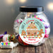 Personalised Gingerbread House Sweet Jar - The Gift Cabin UK