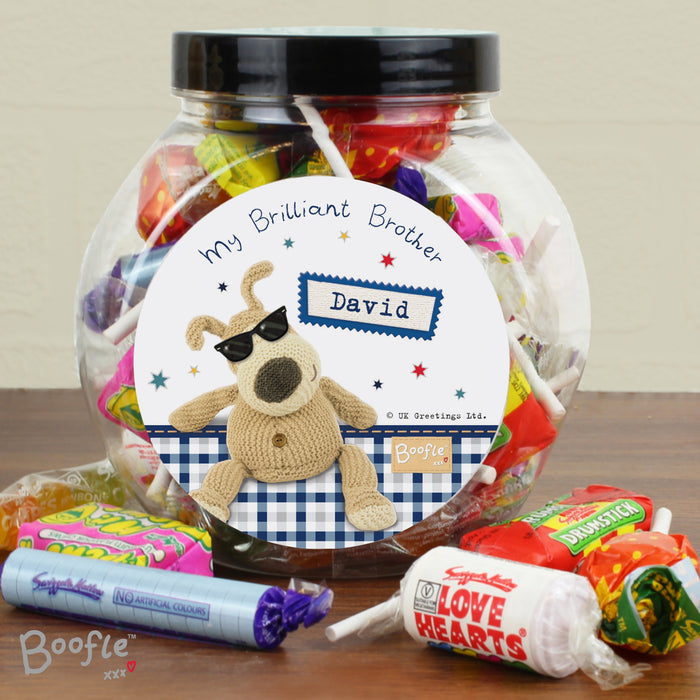 Personalised Boofle Stars Sweet Jar - The Gift Cabin UK