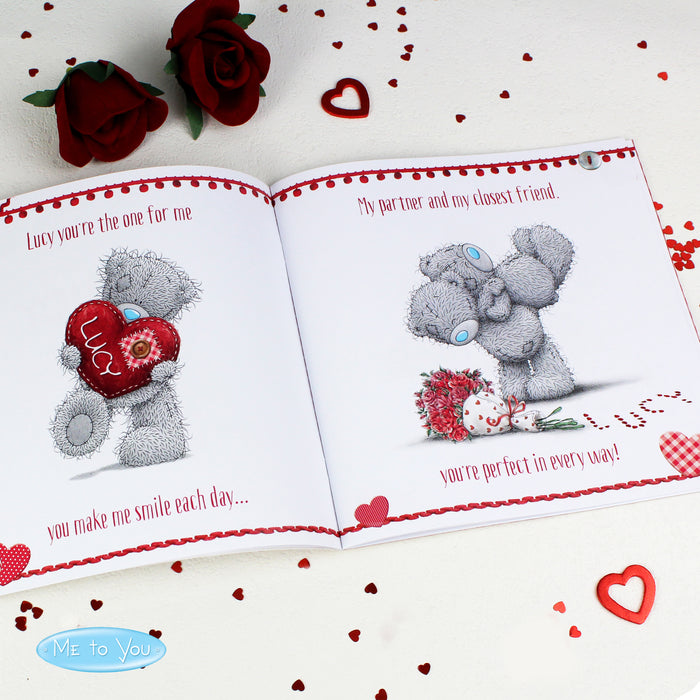 Personalised Me to You The One I Love Poem Book - The Gift Cabin UK