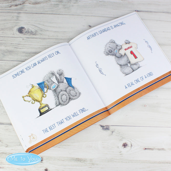 Personalised Me to You For Him Super Hero Poem Book - The Gift Cabin UK