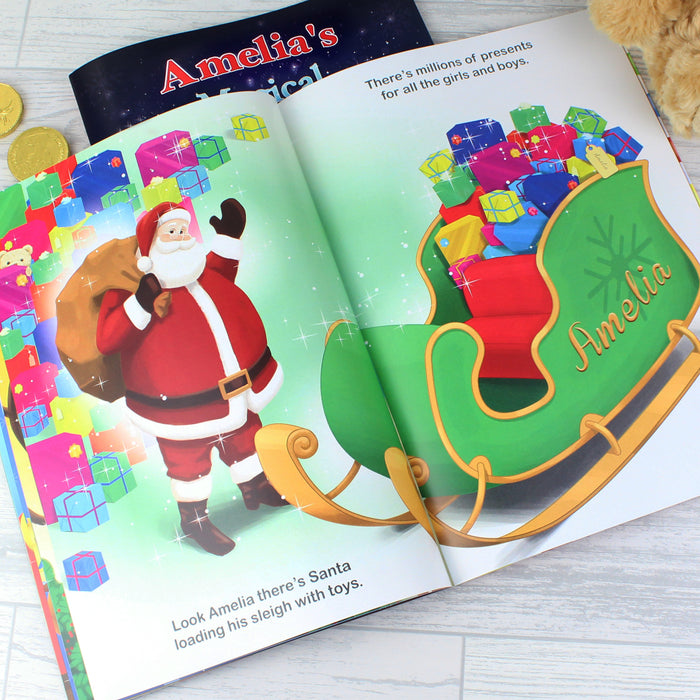 Personalised Magical Christmas Adventure Story Book