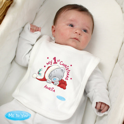 Personalised Me To You My 1st Christmas Bib - The Gift Cabin UK