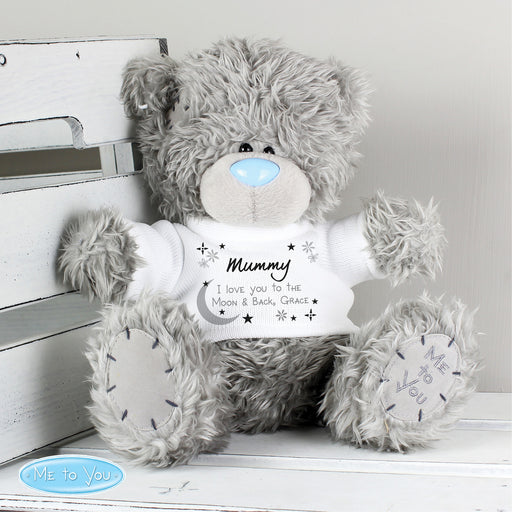 Personalised Moon & Stars Me To You Bear - The Gift Cabin UK