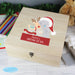 Personalised Colourful Tiny Tatty Teddy Large Wooden Christmas Eve Box - The Gift Cabin UK