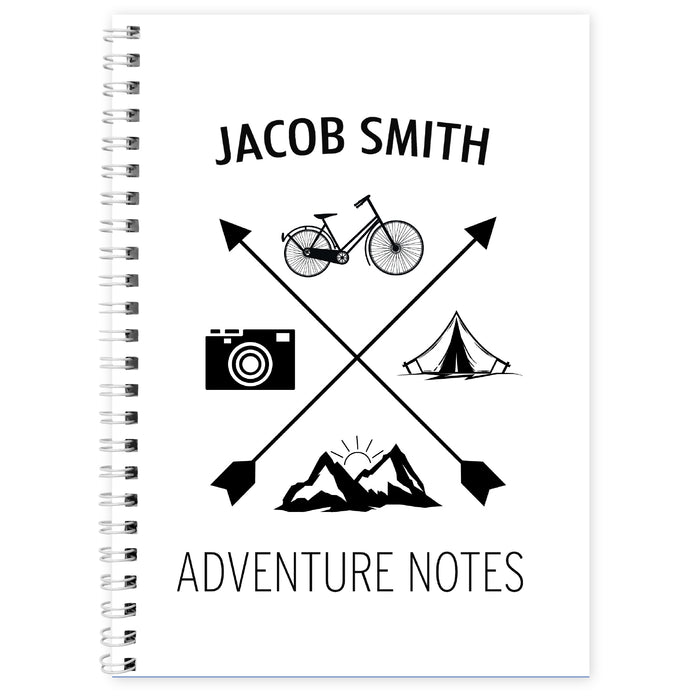 Personalised Adventure A5 Notebook