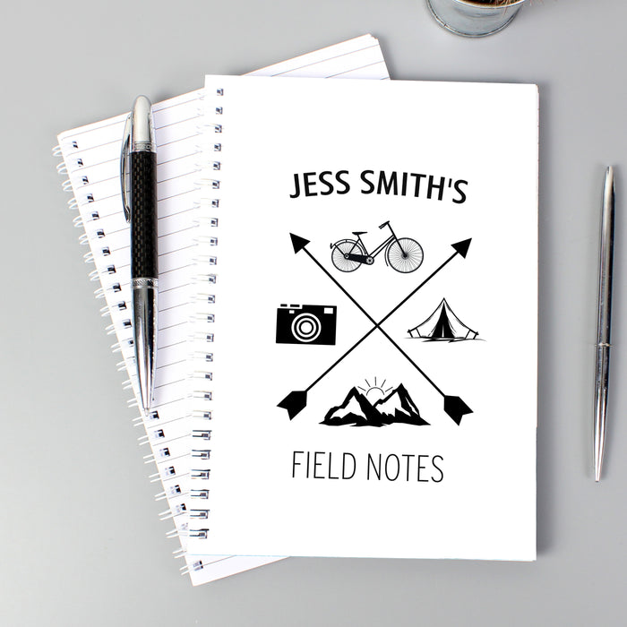 Personalised Adventure A5 Notebook