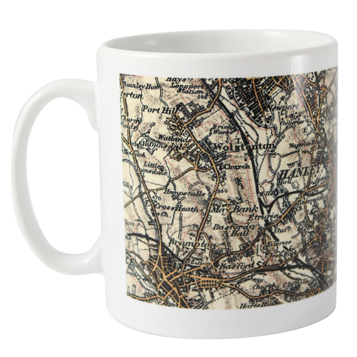 Personalised 1896 - 1904 Revised New Map Mug - The Gift Cabin UK