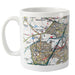 Personalised Present Day Edition Map Mug - The Gift Cabin UK