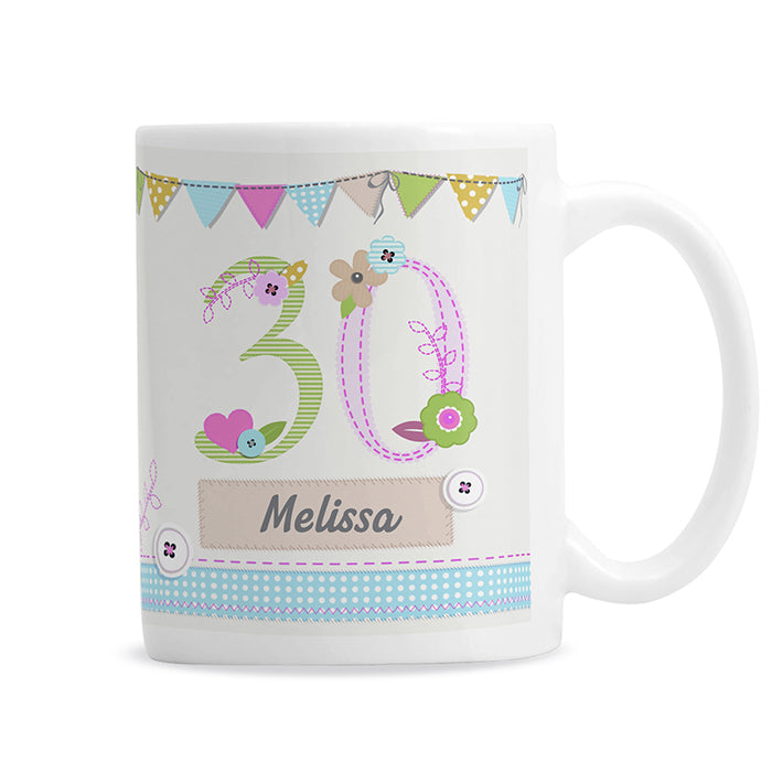 Personalised Birthday Craft Mug - The Gift Cabin UK