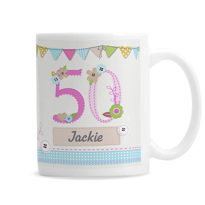 Personalised Birthday Craft Mug - The Gift Cabin UK