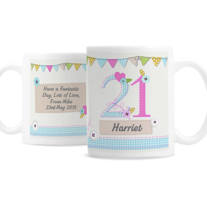 Personalised Birthday Craft Mug - The Gift Cabin UK