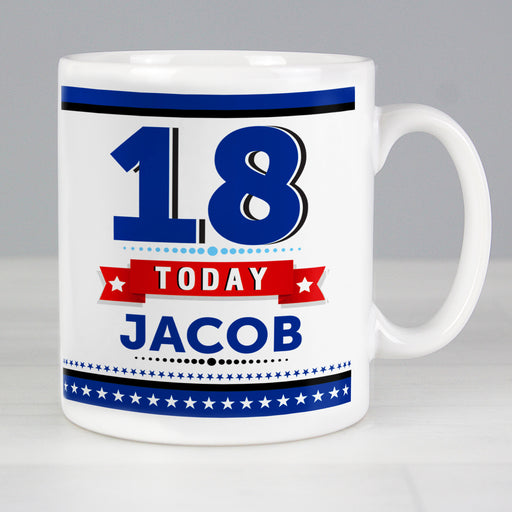 Personalised Birthday Star Mug - The Gift Cabin UK