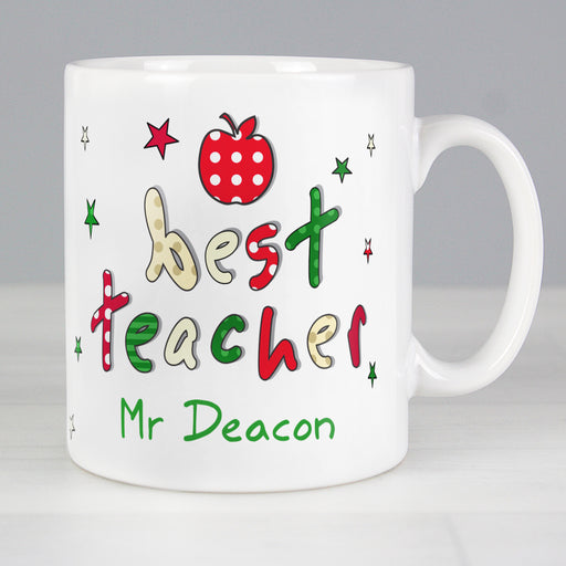 Personalised Teacher Mug - The Gift Cabin UK