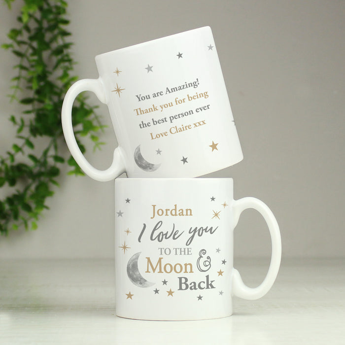 Personalised To the Moon and Back... Mug - The Gift Cabin UK