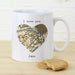 Personalised 1896 - 1904 Revised New Map Heart Mug - The Gift Cabin UK