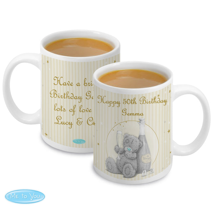 Personalised Me To You Gold Stars Mug - The Gift Cabin UK