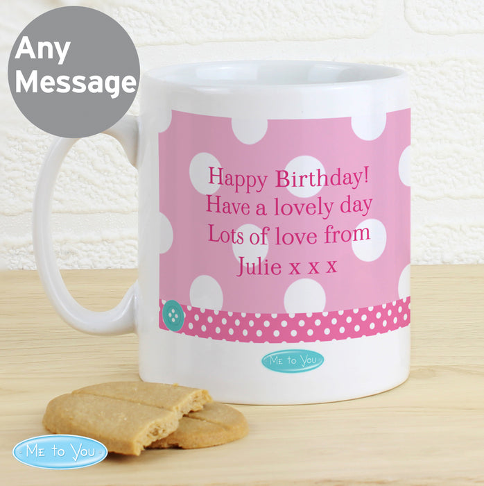 Personalised Me To You Birthday Big Age Female Mug - The Gift Cabin UK