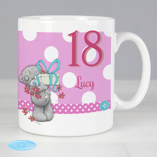 Personalised Me To You Birthday Big Age Female Mug - The Gift Cabin UK