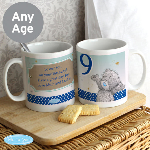 Personalised Me To You Birthday Big Age Male Mug - The Gift Cabin UK